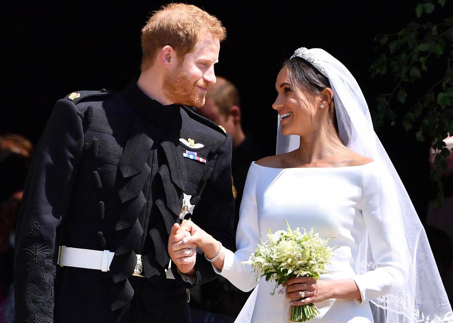 20 Rare Photos Of Meghan And Harry's Wedding_1