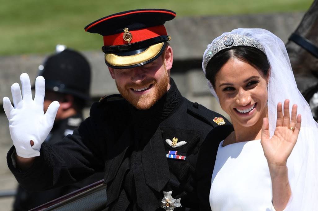 20 Rare Photos Of Meghan And Harry's Wedding_4