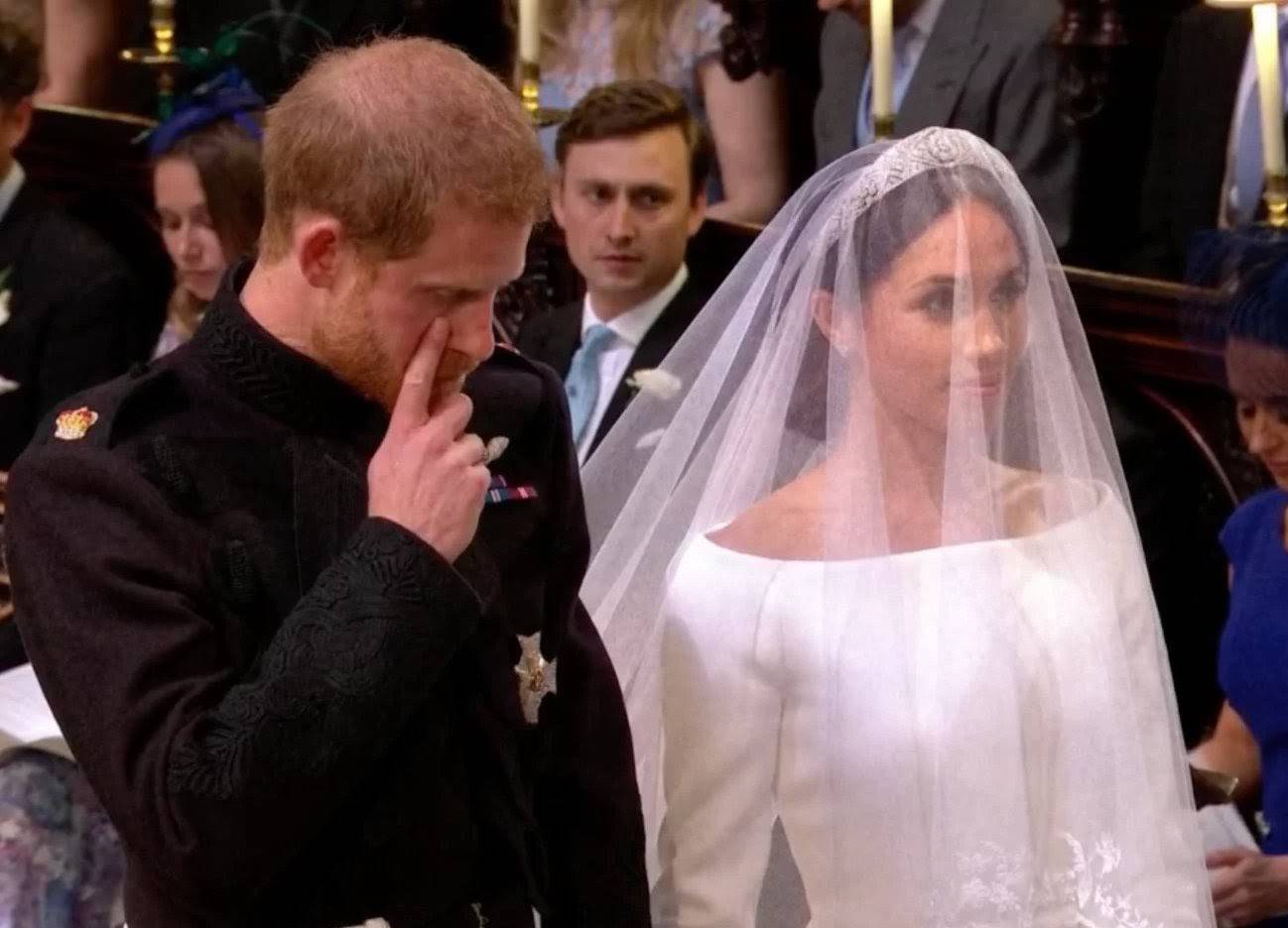 20 Rare Photos Of Meghan And Harry's Wedding_9