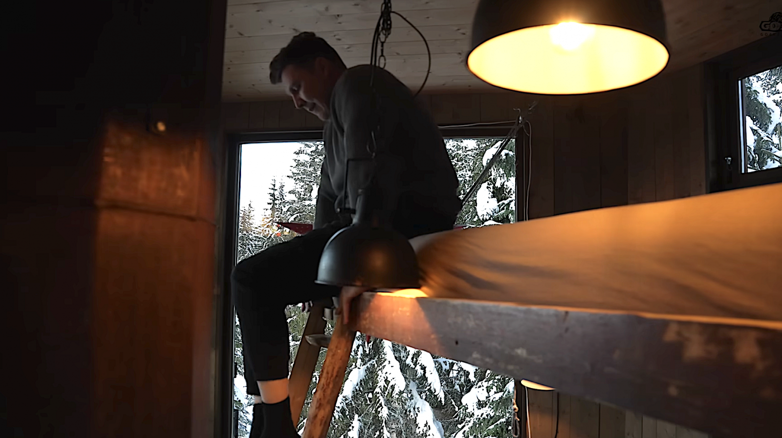 tour-this-300-sq-ft-rotating-treehouse-in-a-snowy-winter-forest-10